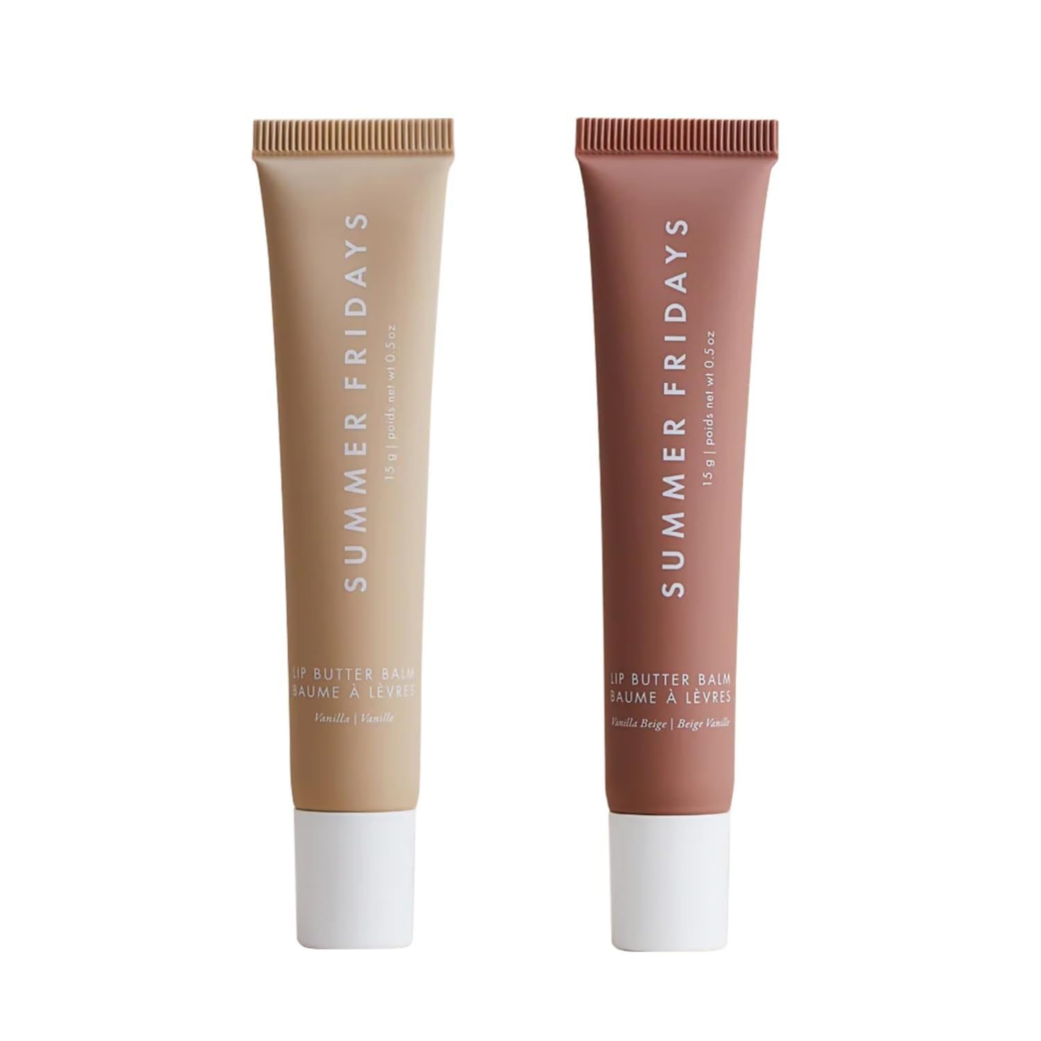 Summer Fridays Hydrating Lip Mask - Shea Butter, Vegan - Vanilla & Vanilla Beige